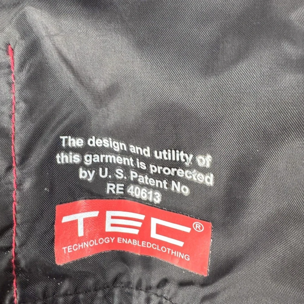 SCOTTeVEST Jacket Mens Large Green TEC Travel Windbreaker Full Zip Lightweight
